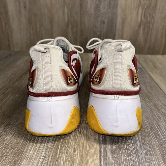 Nike Zoom 2K Red Light Orewood Mens Size 8.5 Red White AO0269-103 Sneaker Shoes - Picture 7 of 11